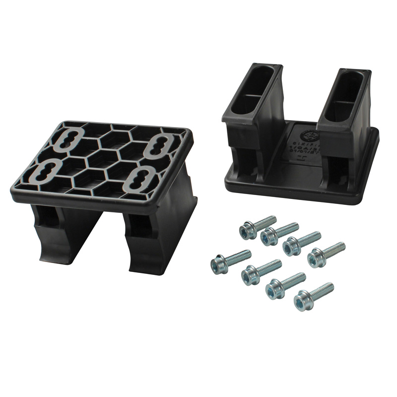 MOUNTING PLATES KIT FOR KG SPOILER-HOMOLOGATED