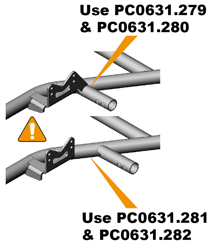 KG MK20 SIDE POD BRACKET