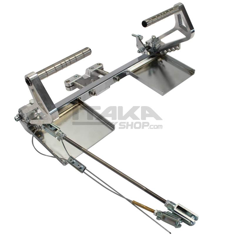 SET OF ALUMINIUM ADJUSTABLE PEDALS - FURIA